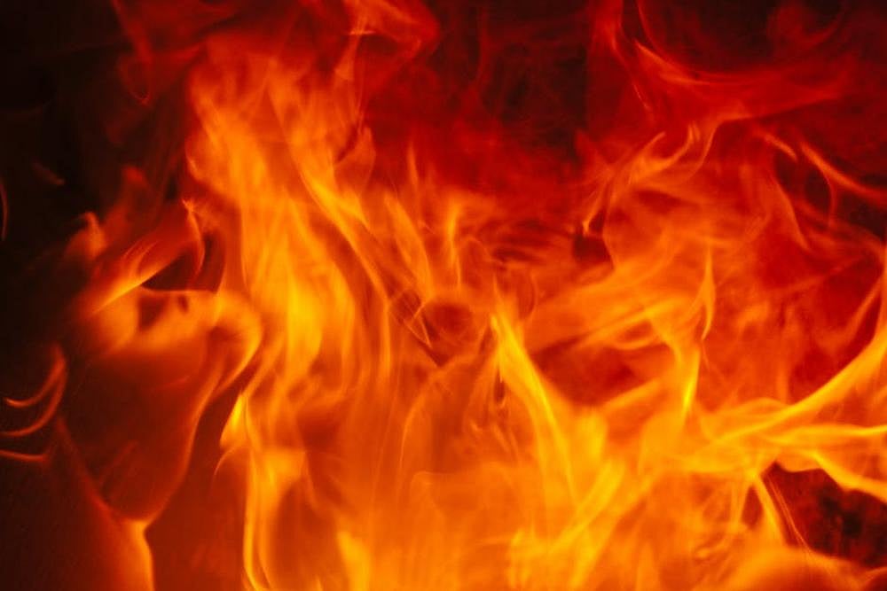 Shiv Temple in J&K gutted in fire. (Representative image) |