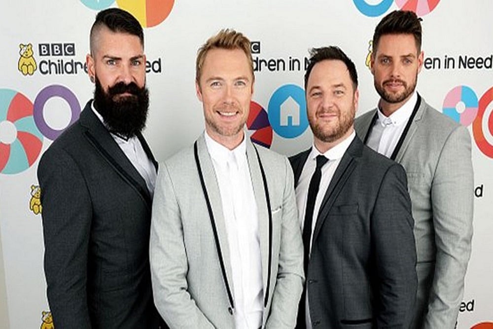 Boyzone  Teaming Up With Spice Girls