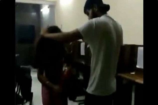 Delhi cops son booked as his video thrashing woman goes viral.