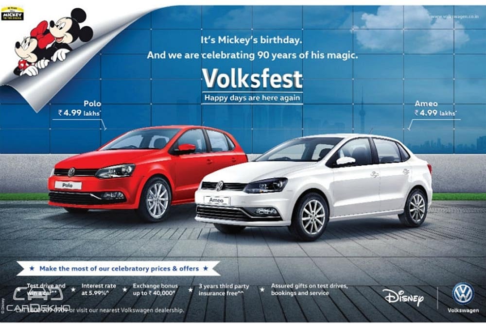 Volkswagen Volkfest 2018 Begins; Attractive Benefits On Offer
