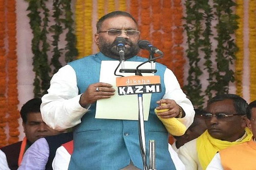 Uttar Pradesh Labour Minister Swamy Prasad Maurya