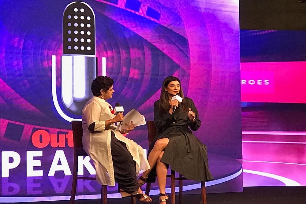 Outlook SpeakOut 2018 | When You Disrespect A Woman, You Disrespect Your Mother: Sushmita Sen