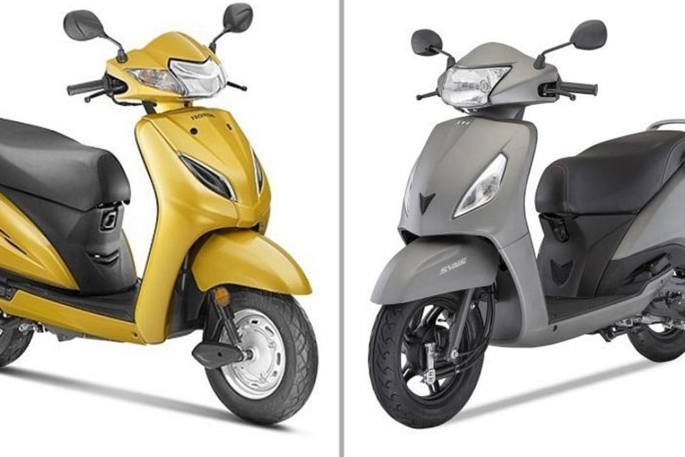 Honda Activa 5G vs TVS Jupiter: Specifications Comparison