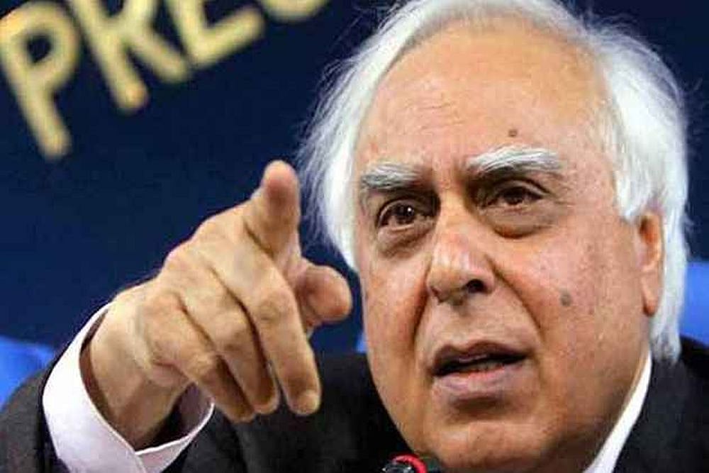 Former Union Minister Kapil Sibal