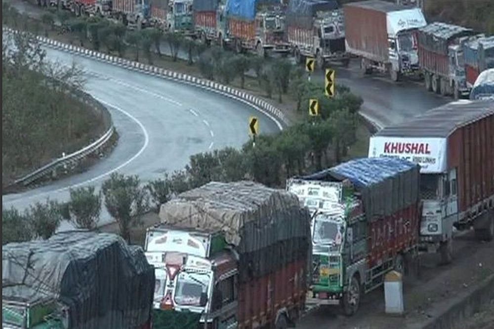 Heavy snowfall in parts of Himachal Pradesh, several roads closed.