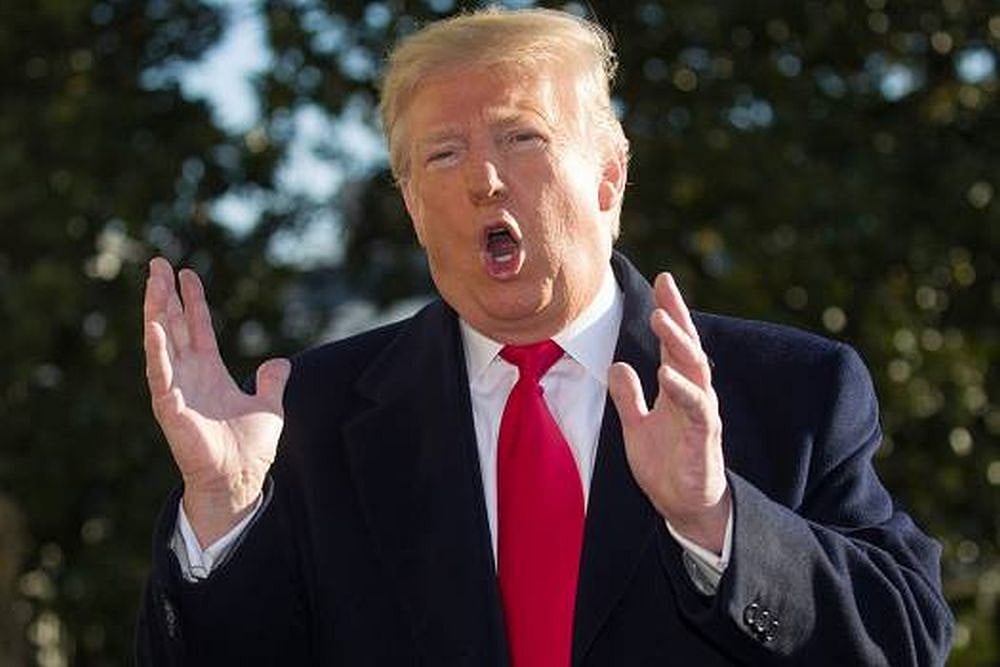 Ex US President Donald Trump