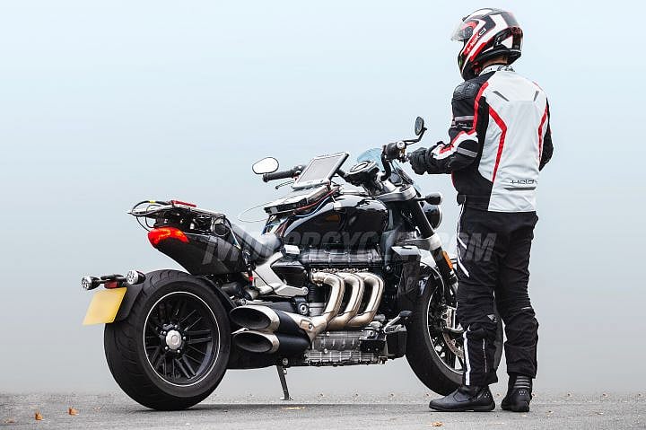 Production-ready Triumph Rocket III Spied
