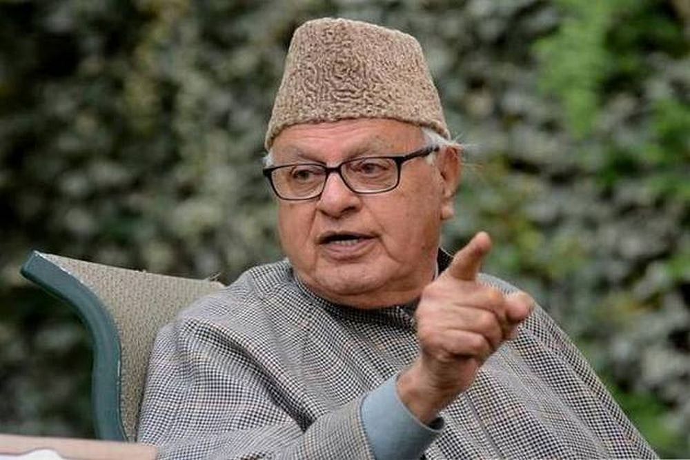  National Conference leader Farooq Abdullah