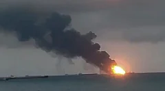 Indian Ship MSV Faize Noore Oliya Sinks Off Yemen; 14 Crew Rescued - null
