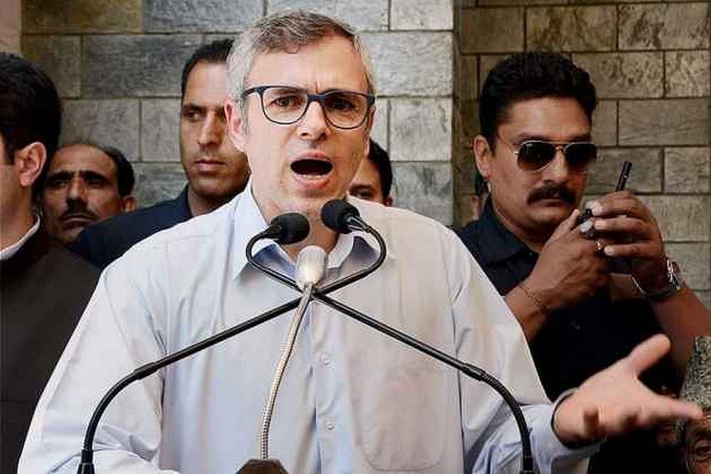 Former Jammu and Kashmir Chief Minister Omar Abdullah