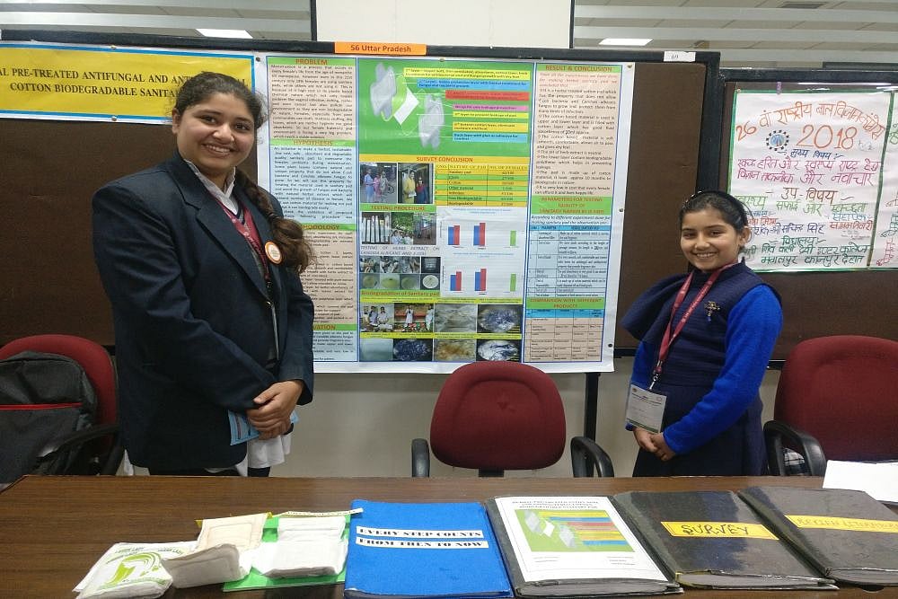 From Herbal Sanitary Pads To Edible Cutlery: Children Lead The Way At Science Congress