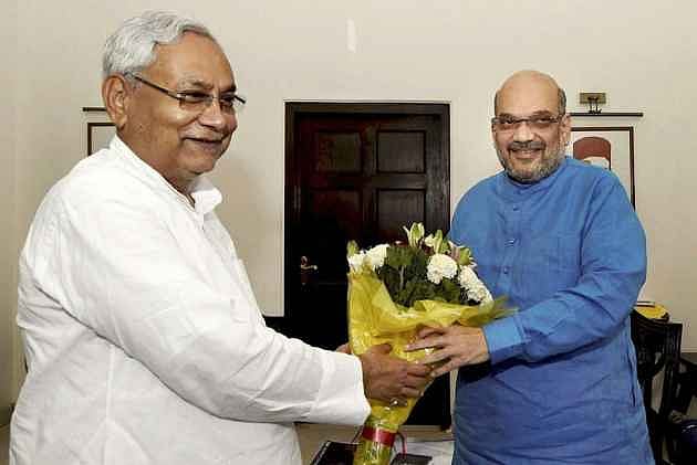 File photo : Amit Shah and Nitish Kumar