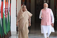 B'desh Should Never Have Sent The Wrong Message To India: Sheikh Hasina Tells Outlook Indian PM Narendra Modi and former Bangladesh Prime Minister Sheikh Hasina