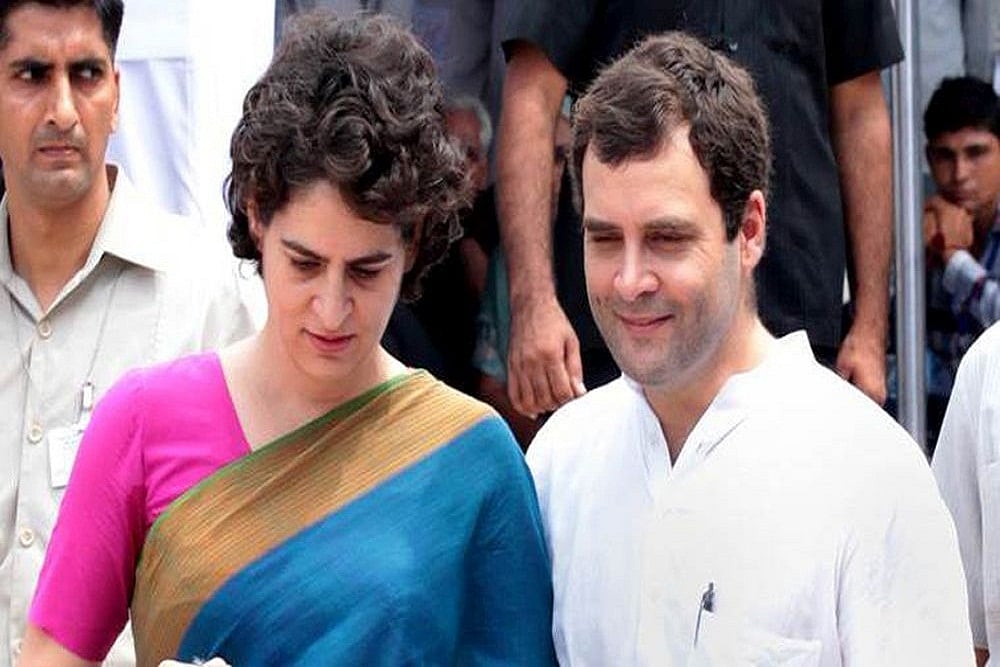 Rahul In Delhi, Priyanka In Lucknow Lead Padyatras On Gandhi Jayanti