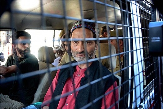 Jammu and Kashmir Liberation Front chairman Yasin Malik