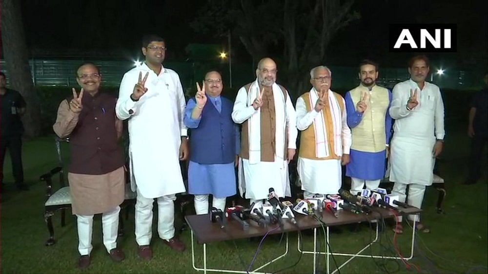 In Haryana, BJP Stitches Alliance With JJP; 'Kingmaker' Dhushyant Chautala To Be CM Manohar Lal Khattar's Deputy