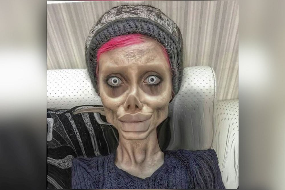 Iranian Instagram Star Arrested For Posting Horrifying Angelina Jolie-Lookalike Pictures