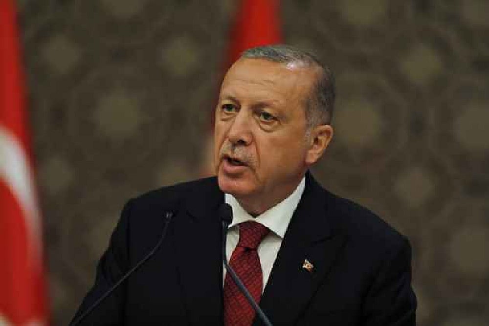 Turkey President Recep Tayyip Erdoğan