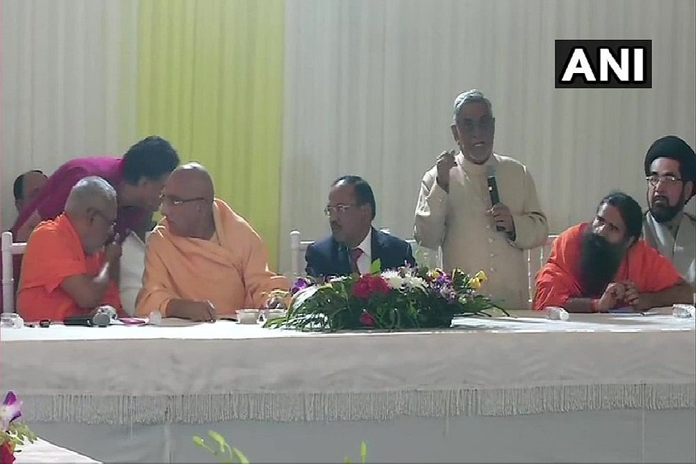 'Anti-National Elements May Exploit Situation': NSA Ajit Doval Meets Religious Leaders Post Ayodhya Verdict