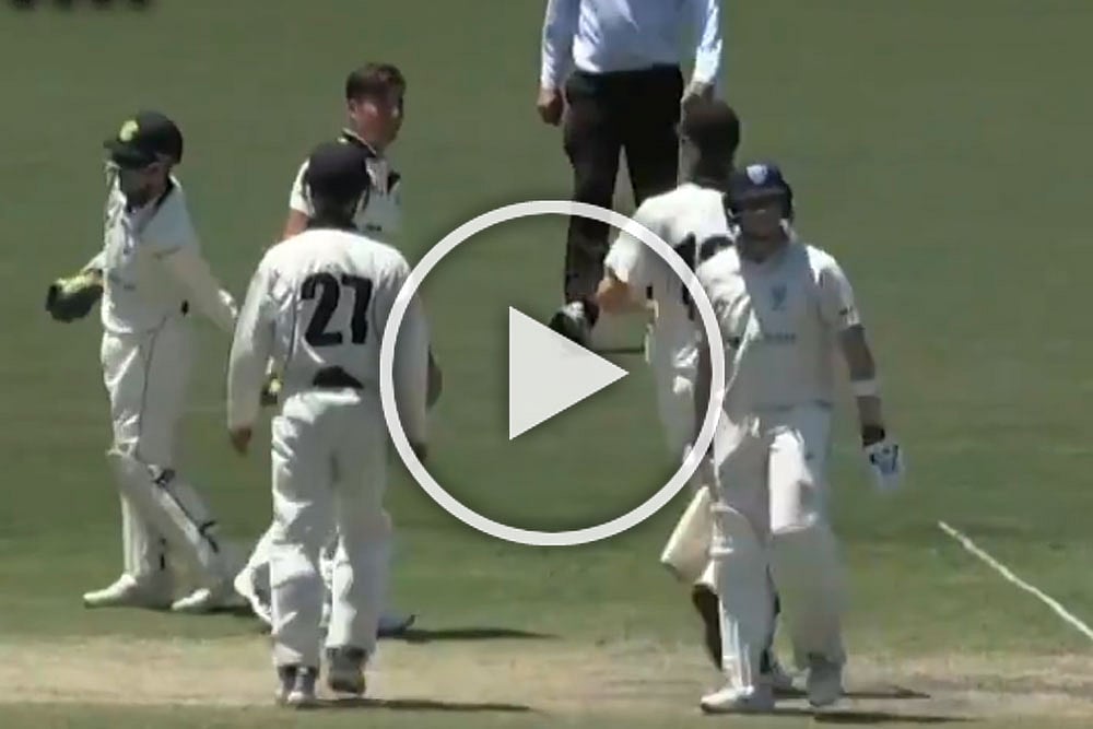 Steve Smith Forced To Leave Pitch In Controversial Manner After Labouring To Careers Slowest Century - WATCH