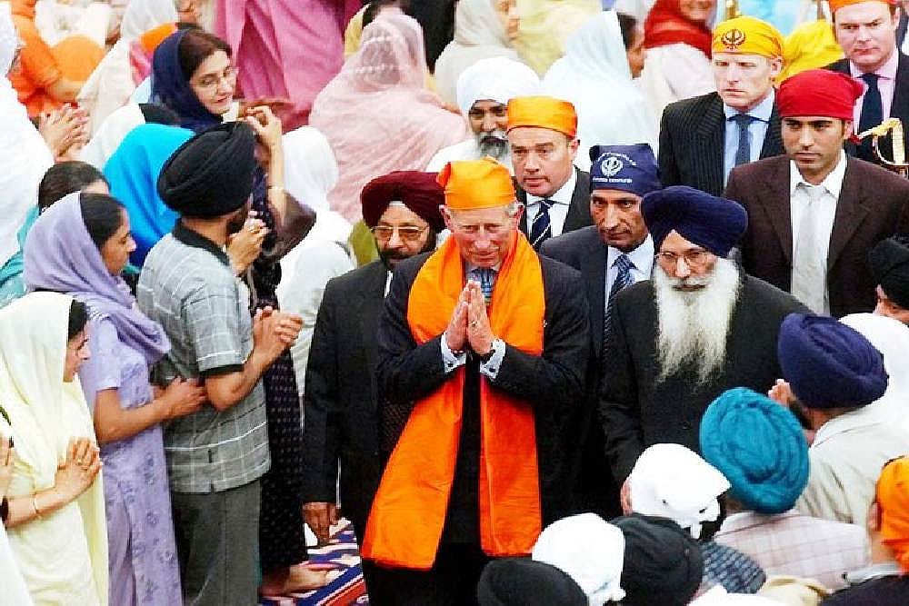 Prince Charles Lands In India, Visits Gurudwara Bangla Sahib In Delhi
