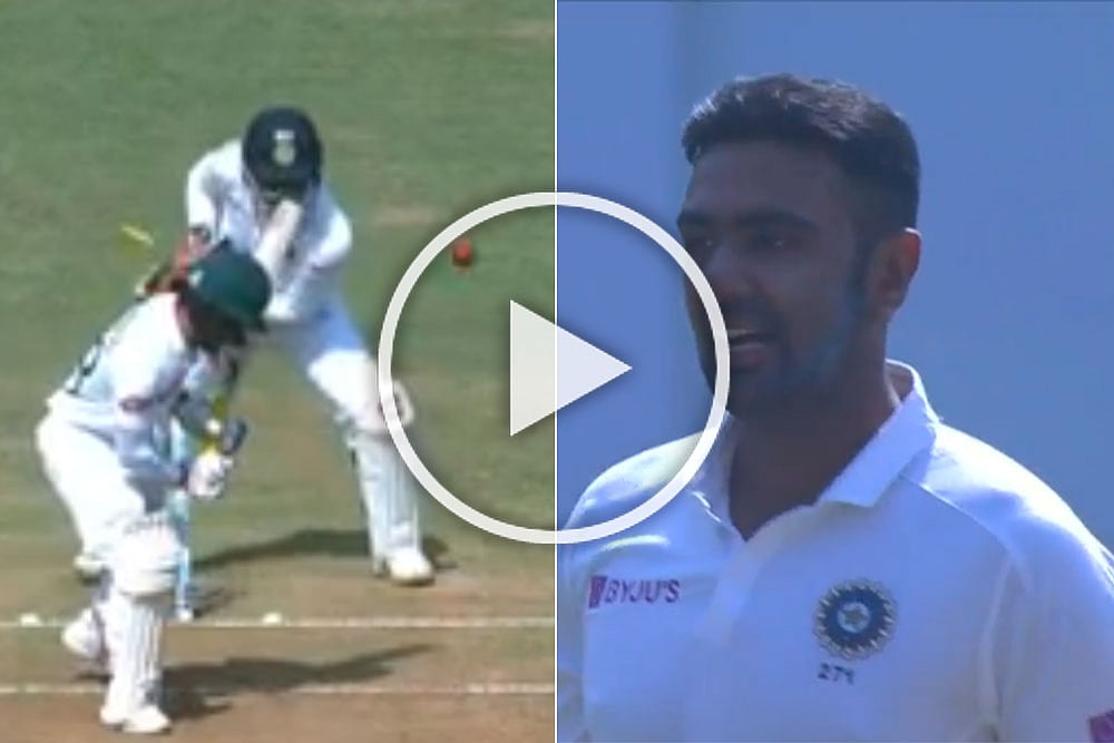 IND Vs BAN, Indore Test: Ravichandran Ashwin Reduces Mominul Haque To A Mere Spectator, Watch Magical Delivery - VIDEO