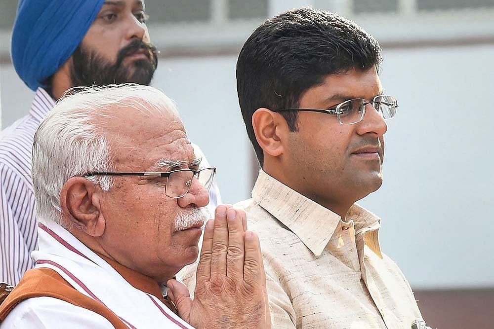 All 12 Ministers In BJP-JJP Haryana Cabinet Are 'Crorepati', Dushyant Chautala 2nd Richest: Report