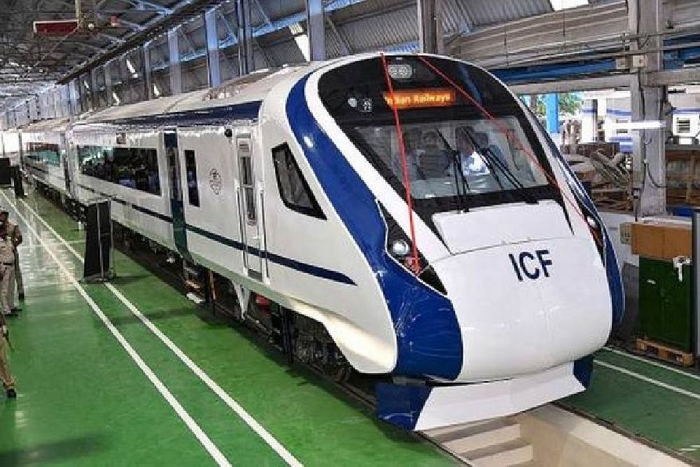 A file photo of Vande Bharat Express. 