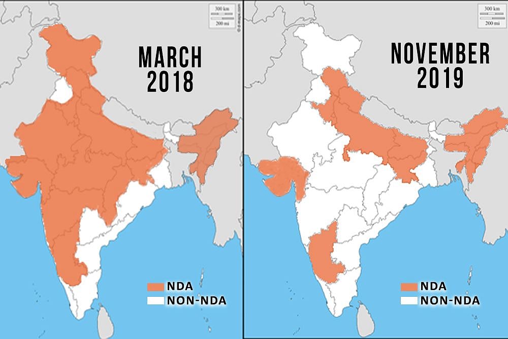 BJP Losing Its Strongholds One By One, Maharashtra Is Latest