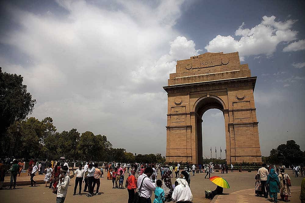 India Gate in New Delhi.
