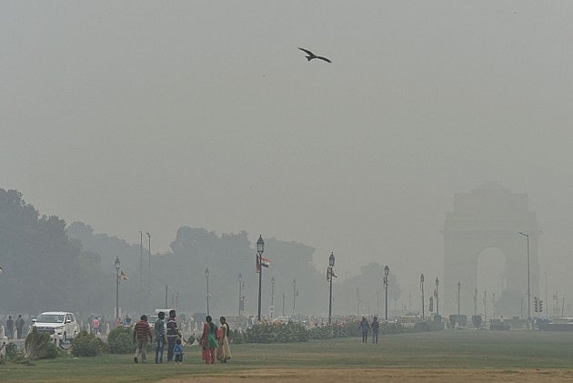 File Photo; Representative image : Neighbouring cities in the National Capital Region (NCR) also recorded “very poor” air quality. 