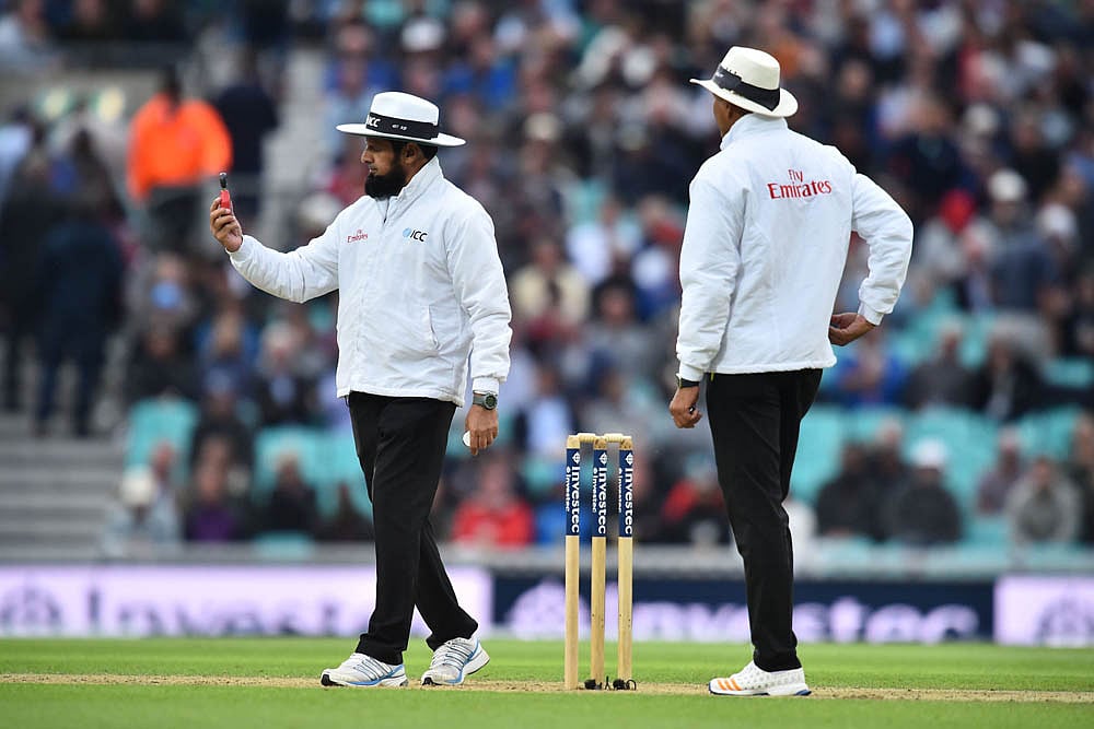 File : Aleem Dar stepped down from the ICC elite panel in 2023