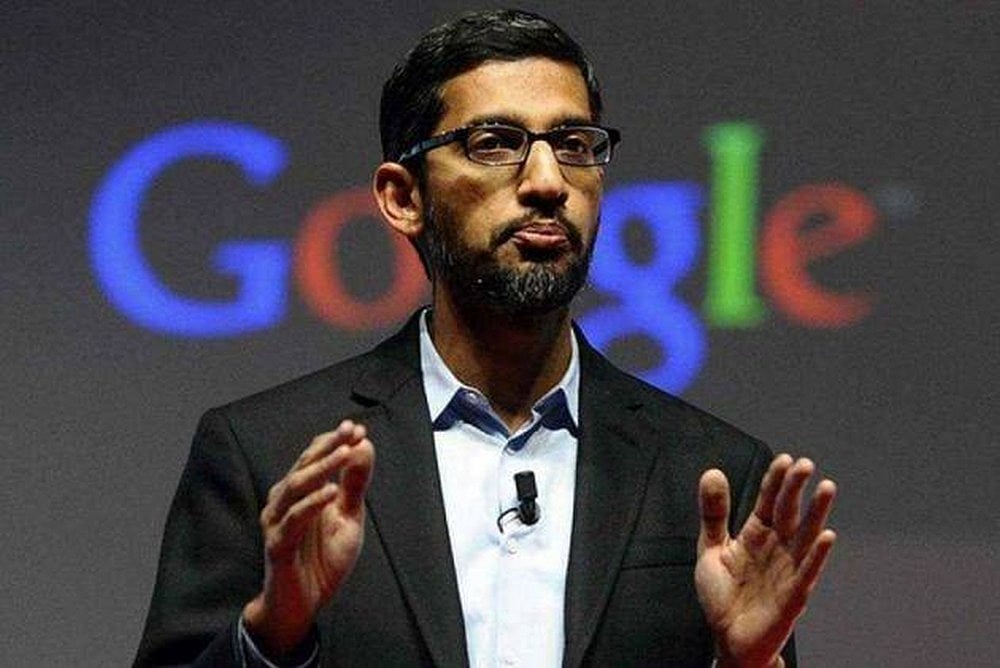 Google CEO Sundar Pichai.