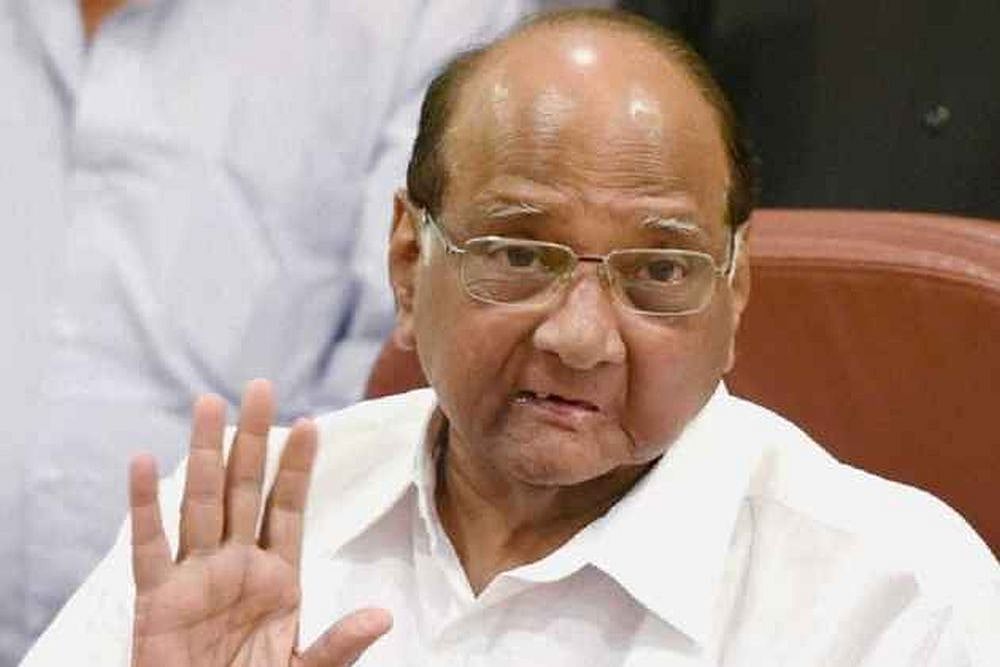 NCP president Sharad Pawar