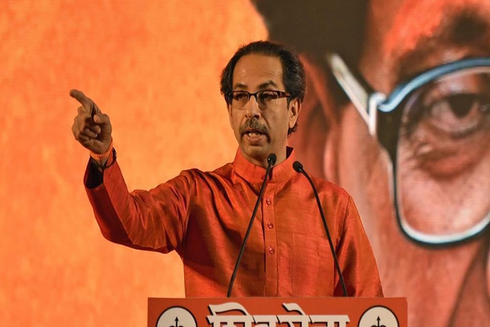 Shiv Sena hits at BJP.
