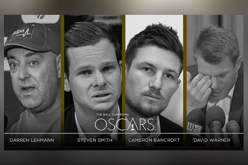 Barmy Army Trolls Darren Lehmann, Steven Smith, David Warner, Cameron Bancroft With Oscars Jibe
