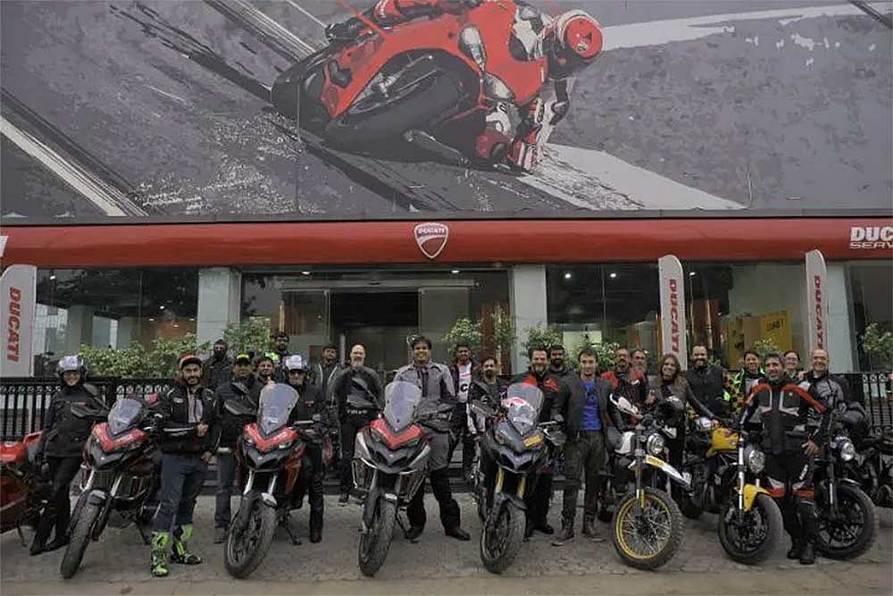 Ducati Commences Dream Tour With Rajasthan Ride