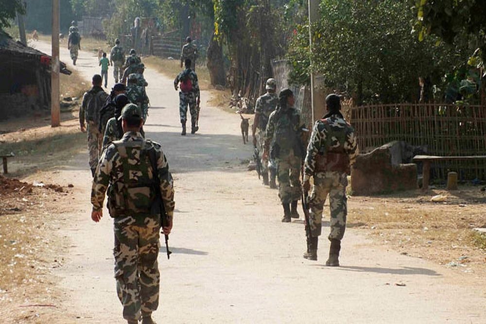File Image : Three Naxalites Killed In Encounter With Security Forces In Chhattisgarh Along Telangana Border