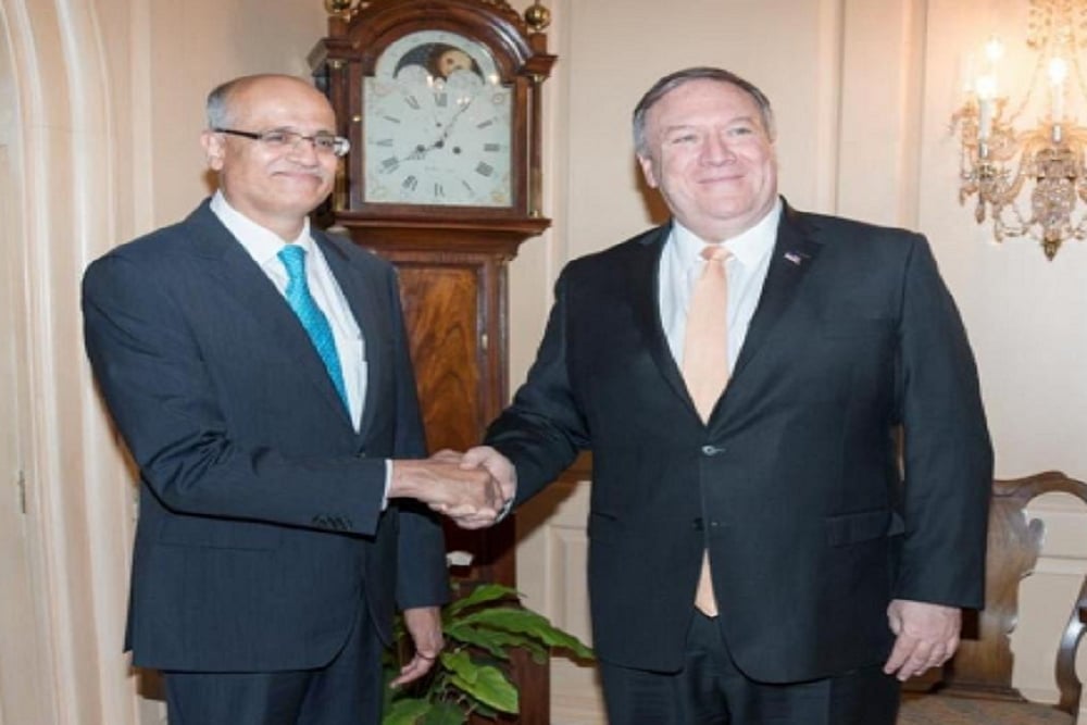 Pak Must Take 'Concerted Action' To Dismantle Terror Groups: Gokhale And Pompeo In Meeting