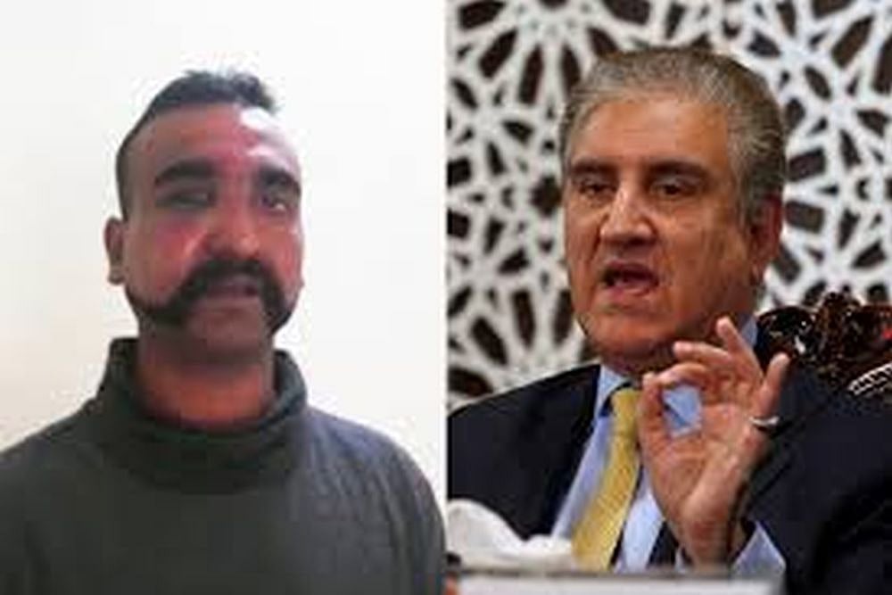 Pak Foreign Minister Claims Indian Pilot Abhinandan Not Released Under Any Pressure - null