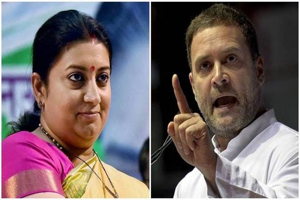 Smriti Irani Challenges Rahul Gandhi To Contest From Amethi Again