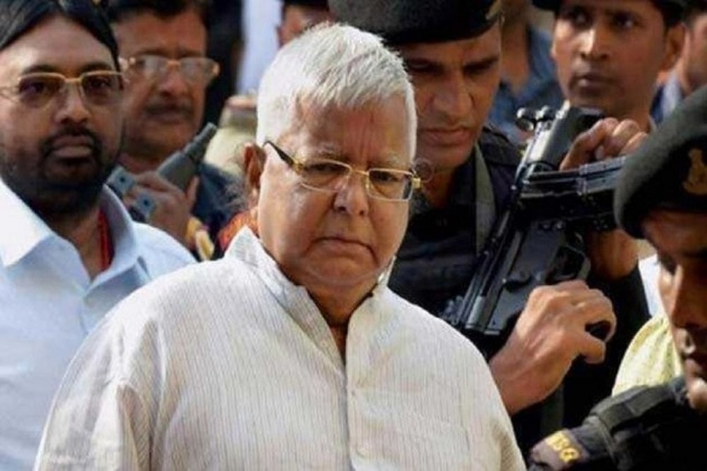 RJD chief Lalu Prasad Yadav