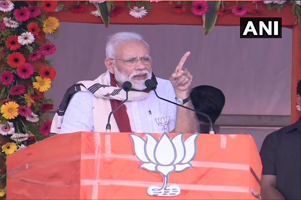 PM Modi Launches LS Polls Campaign In Odisha, Says Govt Has Taken Measures To Set Up 'Chowkidar' In Space