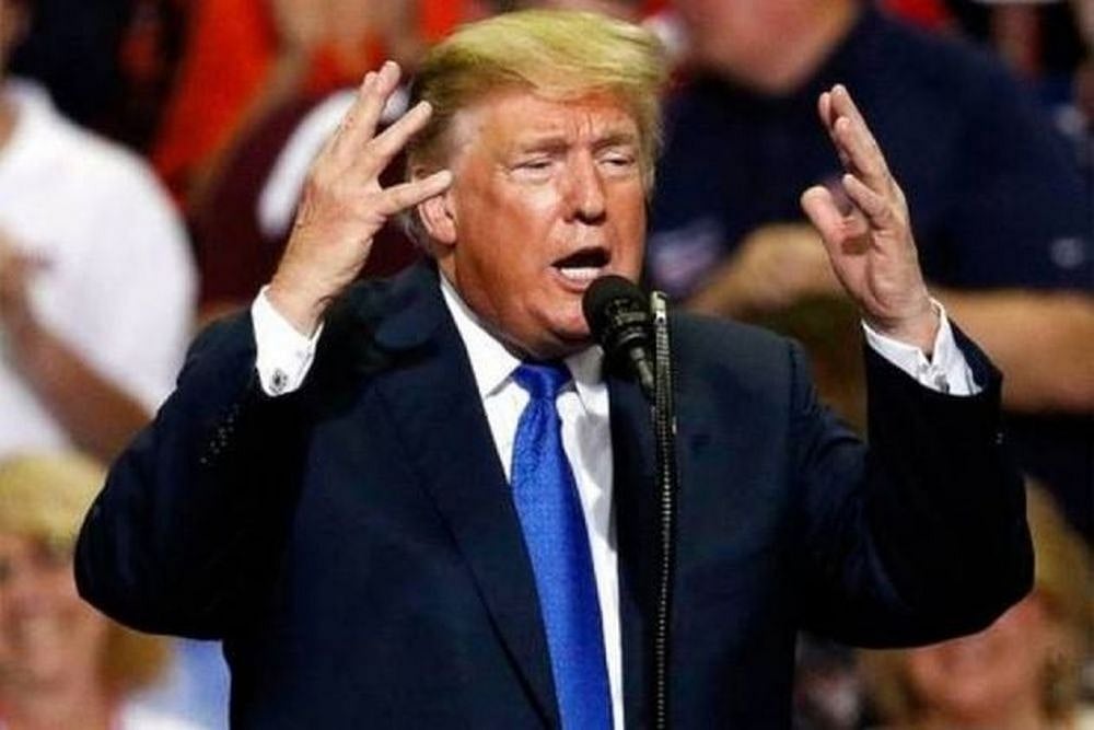 US President Donald Trump