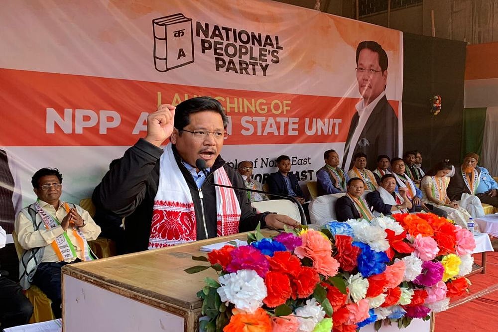 Meghalaya Chief Minister and NPP president Conrad Sangma