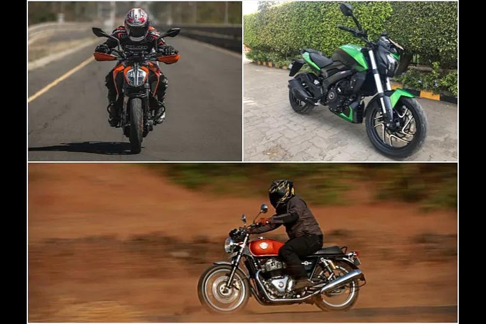 Bajaj Dominar 400 UG vs Royal Enfield Interceptor 650 vs KTM 390 Duke: Spec Comparo