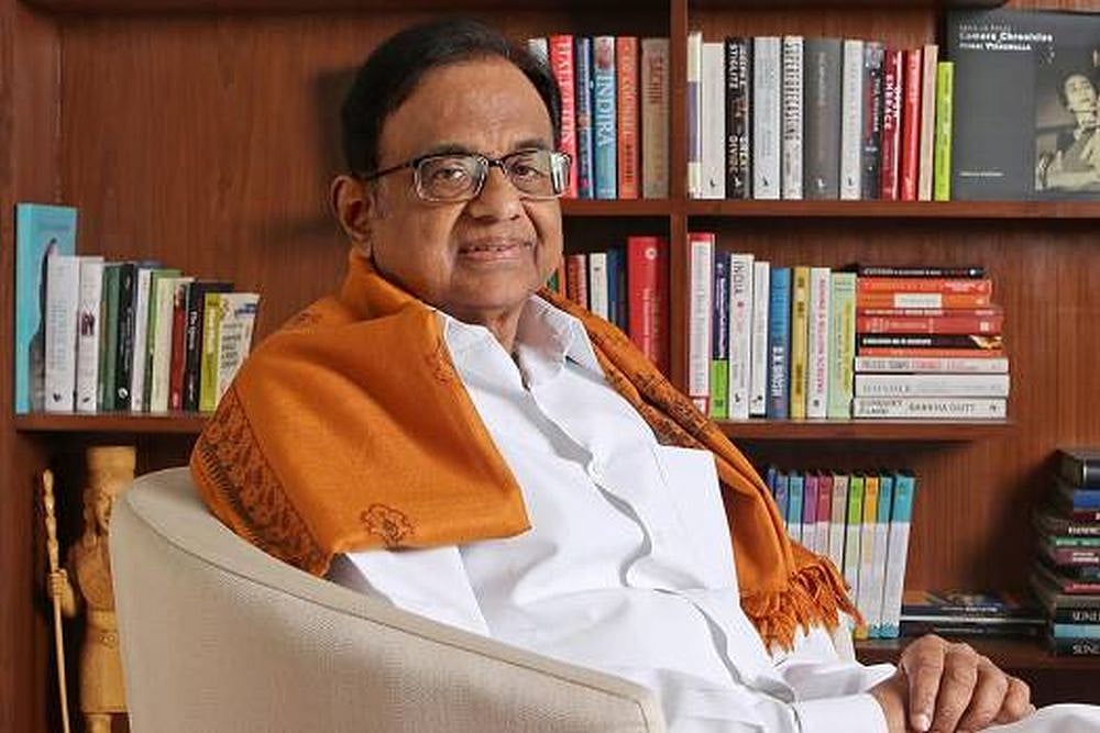 Law Minister Has No Authority To Draw Any 'Arbitrary Lakshman Rekha': Chidambaram