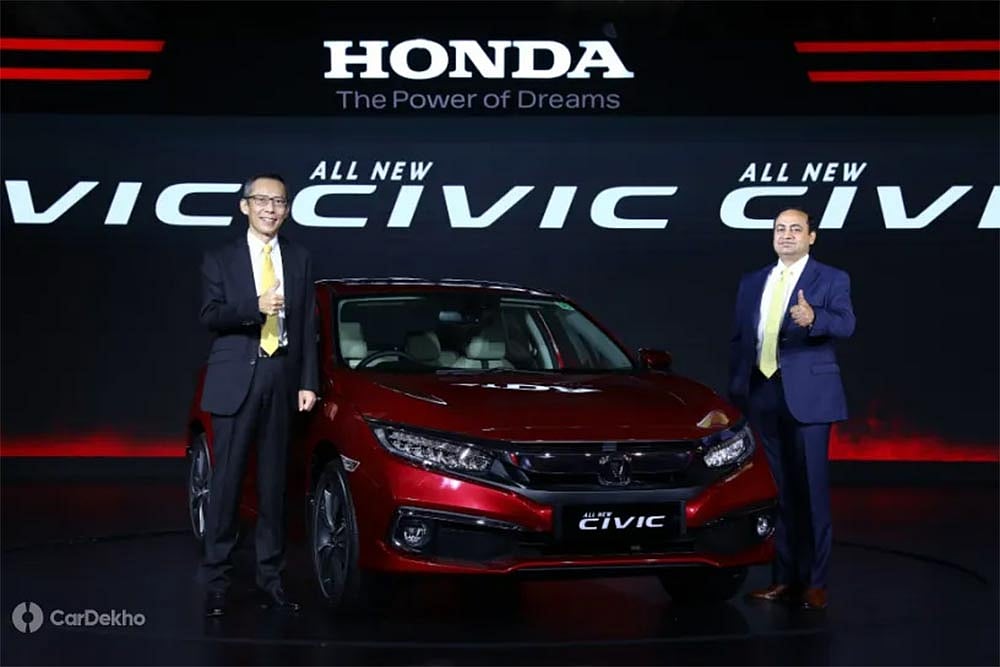 2019 Honda Civic Launched In India; Price Starts At Rs 17.70 Lakh