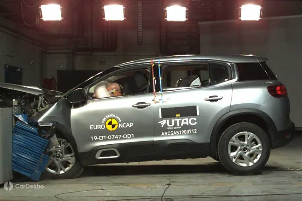 India-Bound Citroen C5 Aircross Scores 4 Stars In Crash Test