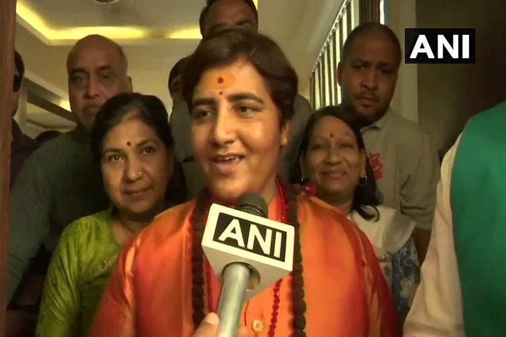 BJP Fields Malegaon Blast Accused Sadhvi Pragya Against Digvijaya Singh In Bhopal